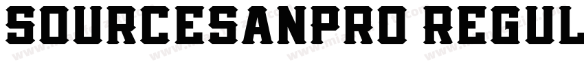 sourcesanPro Regul字体转换